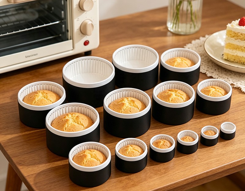Custom Round Cupcake Paper Tube Box| Recyclable Bakery Gift Paper Can